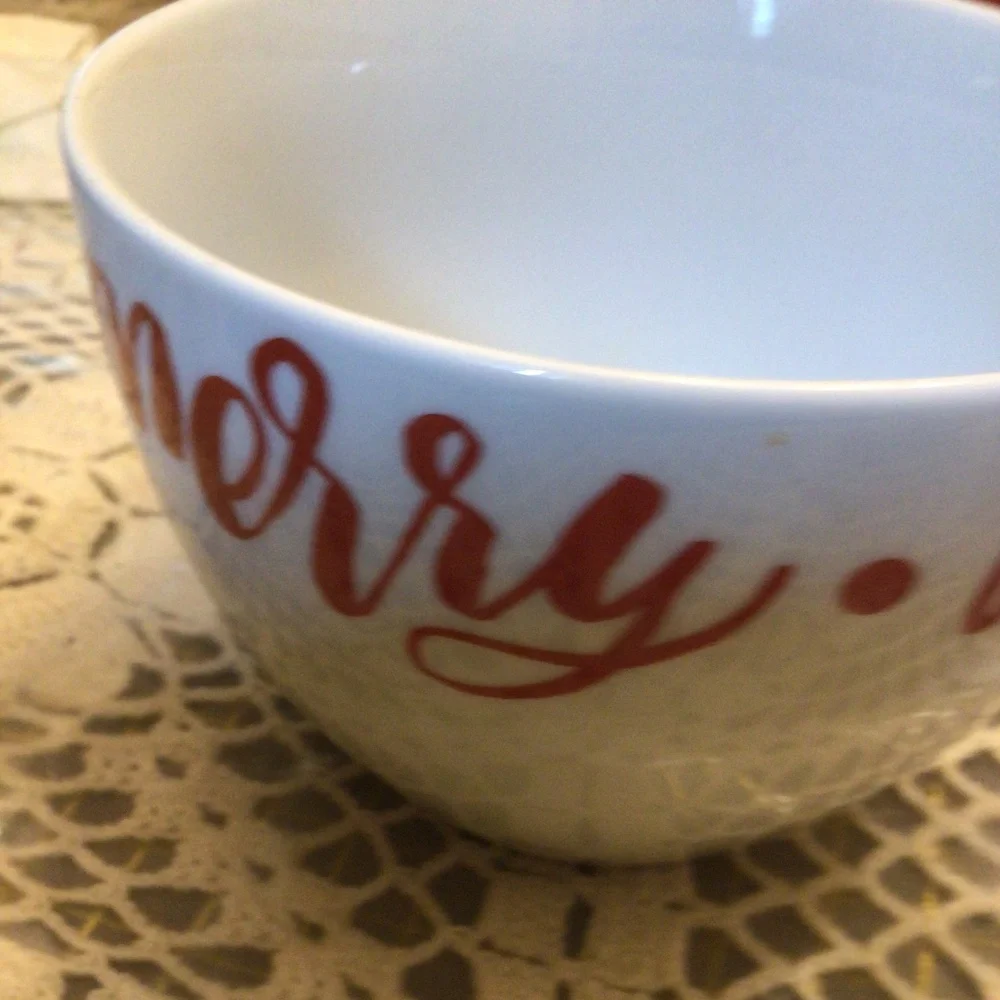 CRATE & BARREL SET OF 3 BOWLS